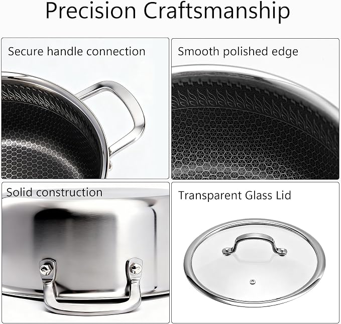 4.6 Qt Stainless Steel Stock Pot - Image 8