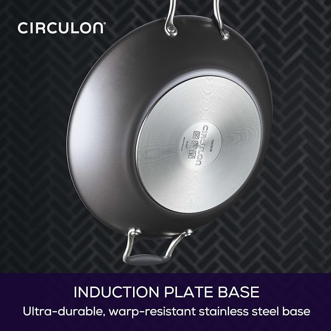 Circulon A1 Series w/ScratchDefense Nonstick Induction Wok - Image 7