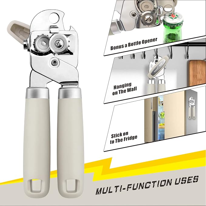 PrinChef Can Opener Manual, Can Tin Bottle Opener - Image 5