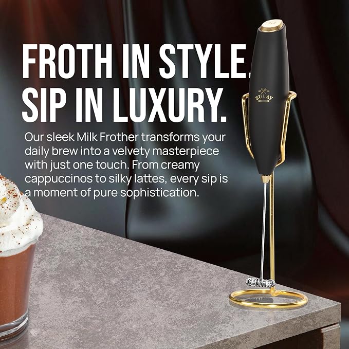Zulay Kitchen Executive Series Luxury Gift Milk Frother - Image 5