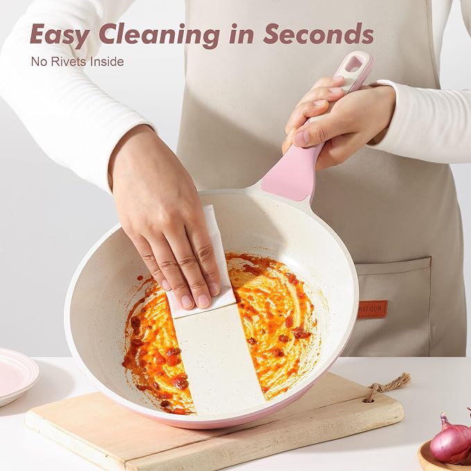 SENSARTE Nonstick Ceramic Frying Pan 11-Inch, Healthy Non Toxic Skillet - Image 4