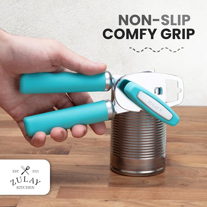 Zulay Kitchen Heavy Duty Stainless Steel Can Opener Manual - Image 5