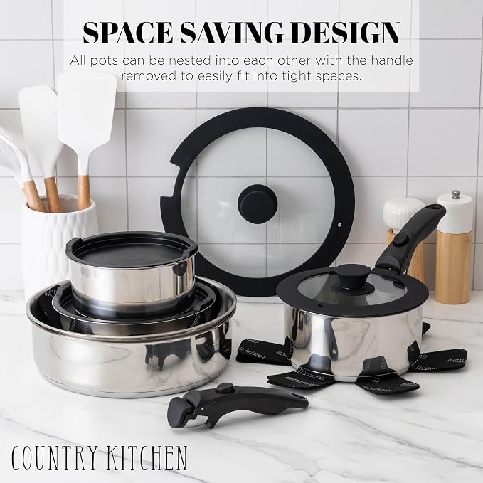 Country Kitchen Cookware Set - Image 3