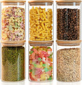 YUNCANG Glass Food Storage Jars 50oz by YUNCANG