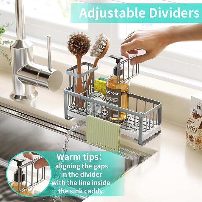 HapiRm Sponge Holder for Kitchen Sink - Image 4