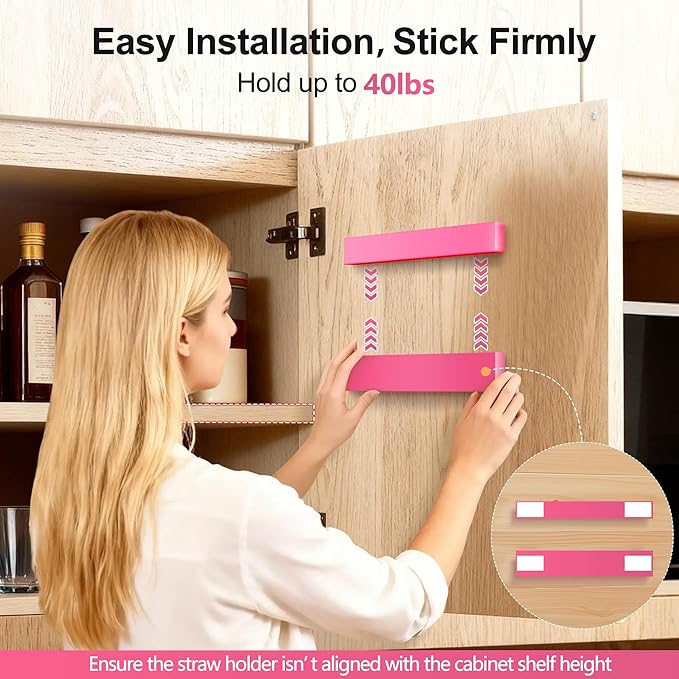 9.5” Large Acrylic Straw Holder - Image 7
