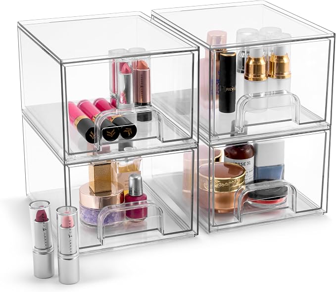 Sorbus Acrylic Storage Containers - Image 8