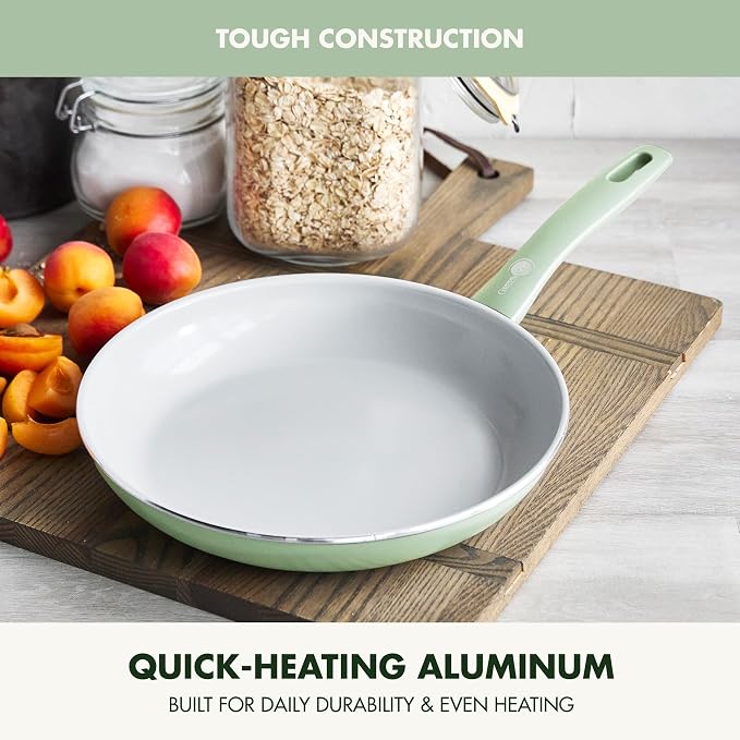 GreenPan Dover 10” Frying Pan Skillet, Non-Toxic PFAS-Free Ceramic Nonstick - Image 4