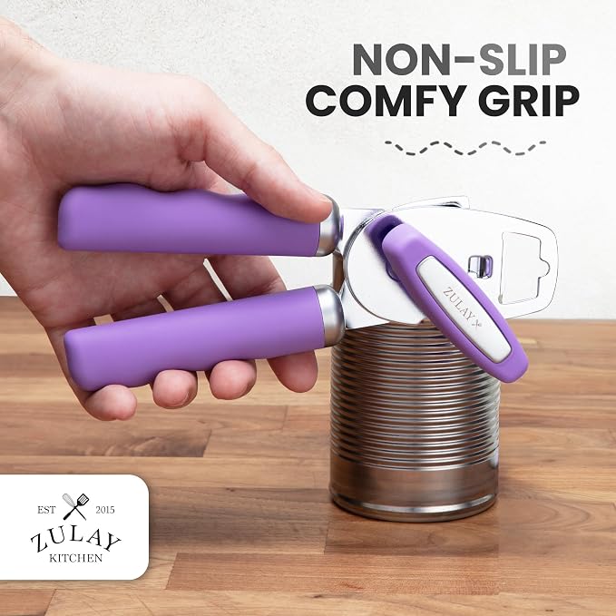 Zulay Kitchen Heavy Duty Stainless Steel Can Opener Manual - Image 5