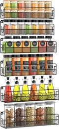 Wall Mounted Spice Rack Organizer, Pantry Door Organizer & Hanging Storage by Unknown