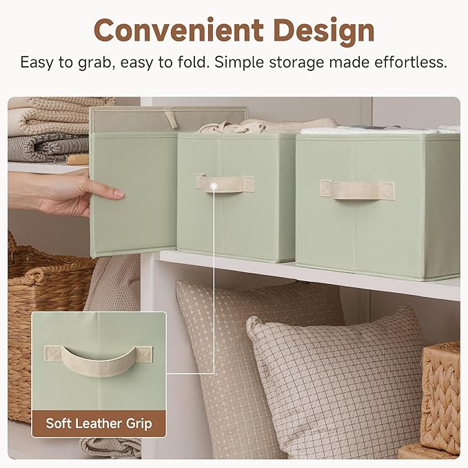 StorageWorks Storage Baskets for Shelves, Closet Organizers and Storage Basket - Image 6