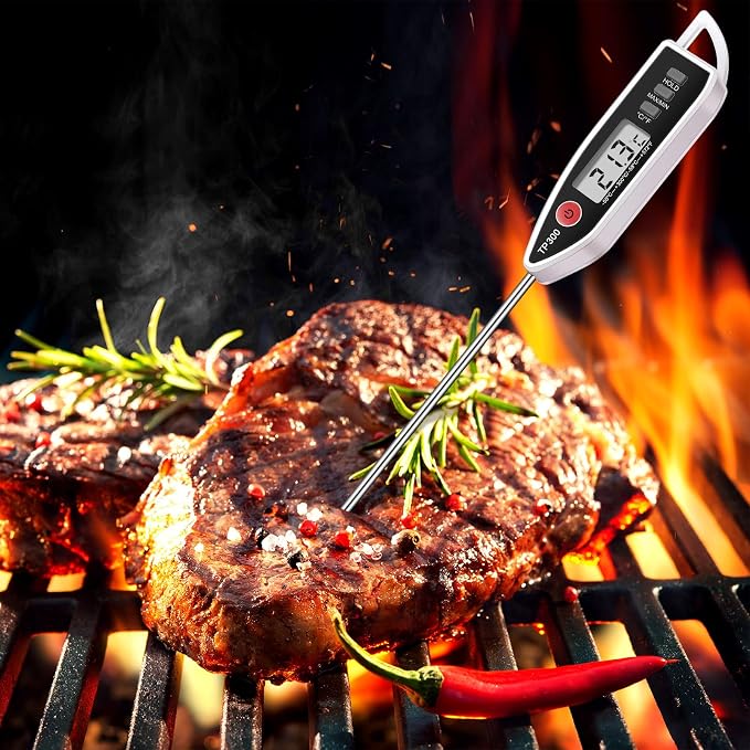Digital Thermometer Food Meat Candy Water Immediate Read Thermometer - Image 3