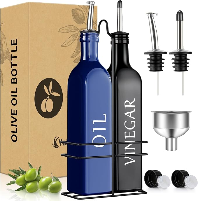 Vakoo Oil and Vinegar Dispenser Set - 17oz/500ml by Vakoo