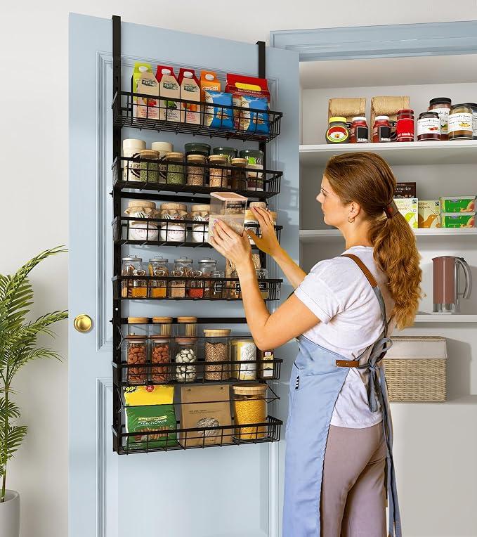 Mefirt Over The Door Pantry Organizer, Pantry Storage and Organization - Image 6