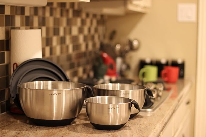 AVACRAFT 18/10 Stainless Steel Mixing Bowls - Image 8