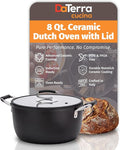 DaTerra Cucina – 8 Qt Nonstick Ceramic Dutch Oven by DaTerraCucina