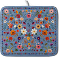 Lovely Flowers Dish Drying Mat by Giwawa