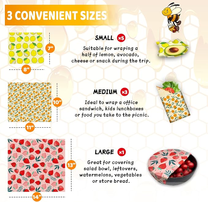 Reusable Beeswax Wrap - Image 3
