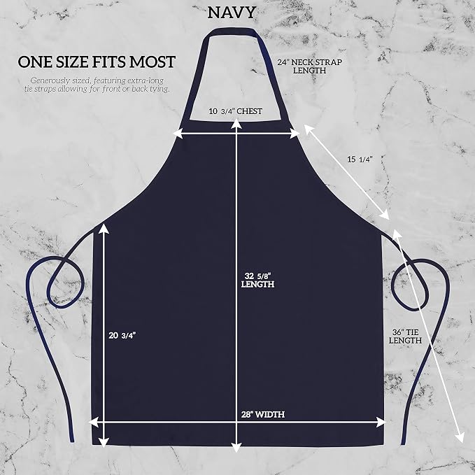 GREEN LIFESTYLE 12 Pack Professional Chef Apron – Grilling Aprons - Image 2