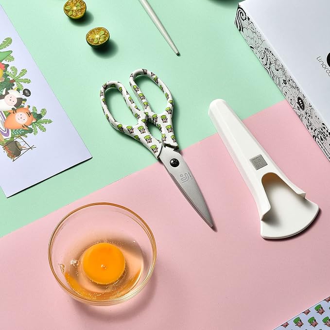 Linoroso Kitchen Scissors Heavy Duty Kitchen Shears - Image 9