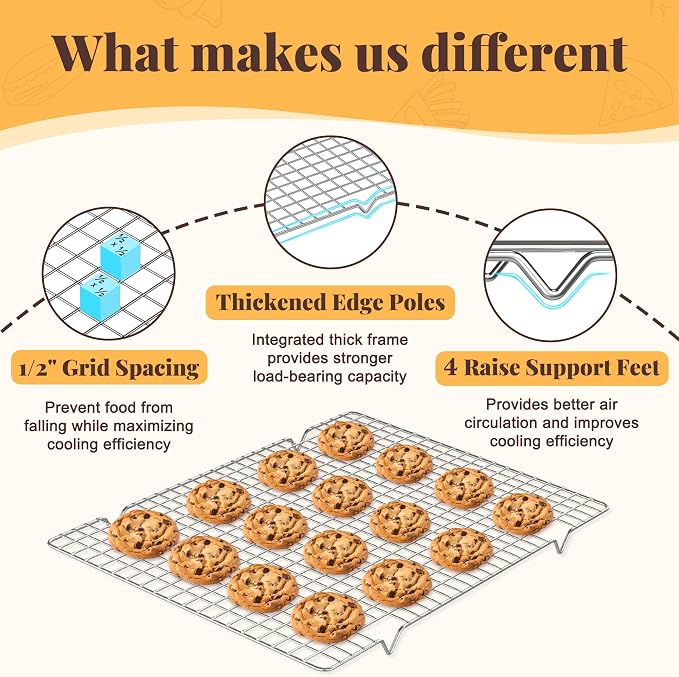 Cooling Racks for Cooking and Baking - Image 3