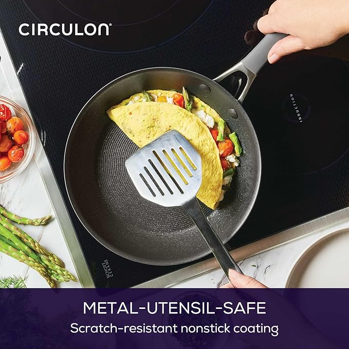 Circulon A1 Series with ScratchDefense Nonstick Induction Pots and Pans - Image 5