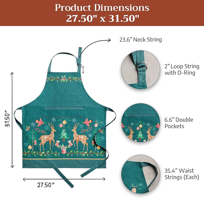 Maison d' Hermine 100% Cotton Apron - Image 7