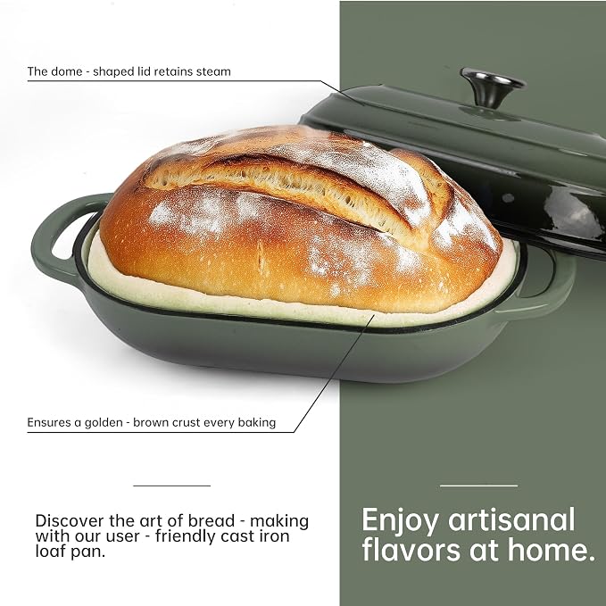 Premium Enameled Cast Iron Dutch Oven - Image 3
