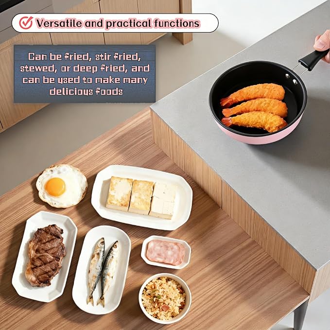 4.7 Inch Mini Frying Pan, Flat Bottom Design - Image 8