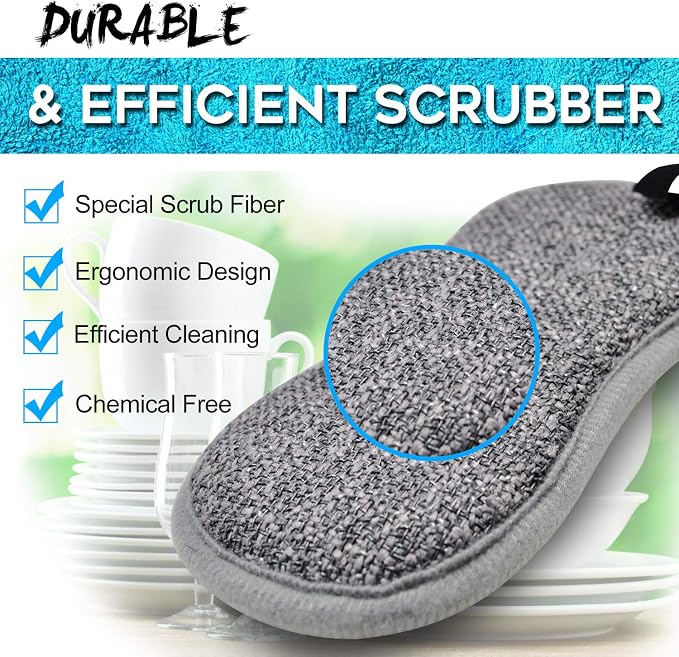 Dual Sided All-Purpose Sponges Kitchen, Dish Sponge - Image 2