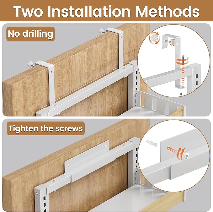 POKIPO 8 Tier Over The Door Pantry Organizer, 2 IN 1 Wall Mount or Hanging - Image 4