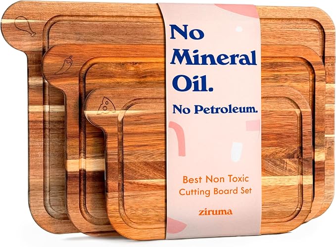 Non Toxic Cutting Boards by Ziruma