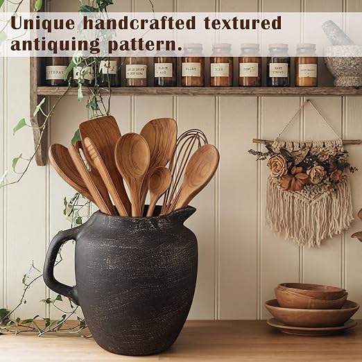 Potchen Rustic Kitchen Utensil Holder - Image 4