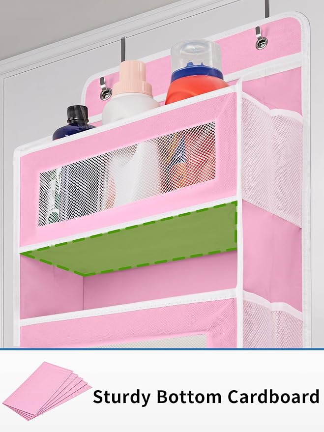 JARLINK 2 Pack Over The Door Organizer Storage, 5 Shelf Hanging Door Organizer - Image 8