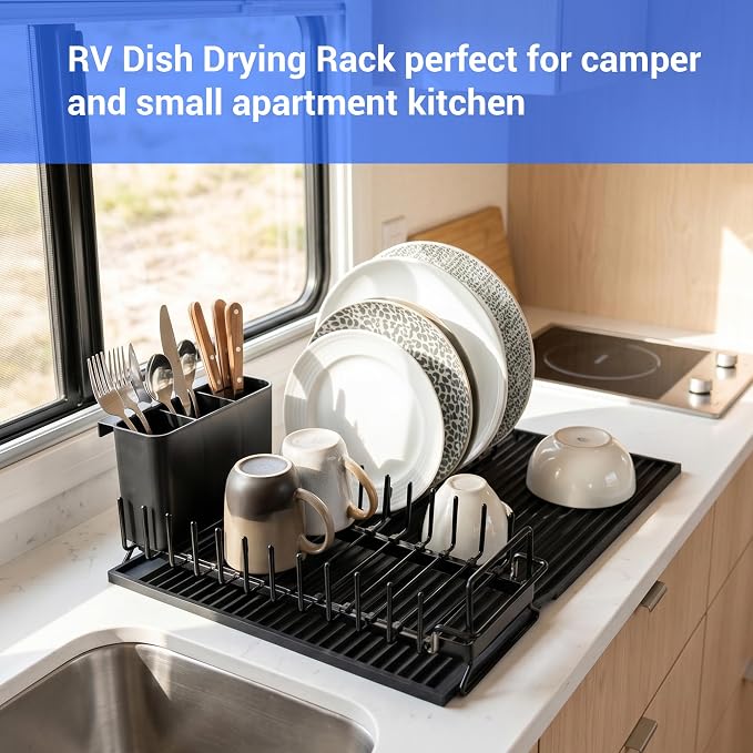 Expandable & Collapsible Dish Drying Rack - Image 6