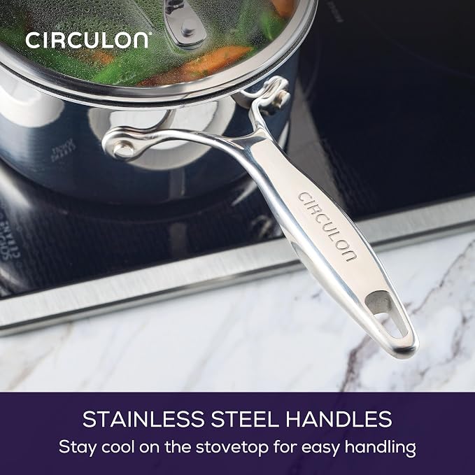 Circulon C1 Series Stainless Steel Plated Non-Stick Cookware - Image 10