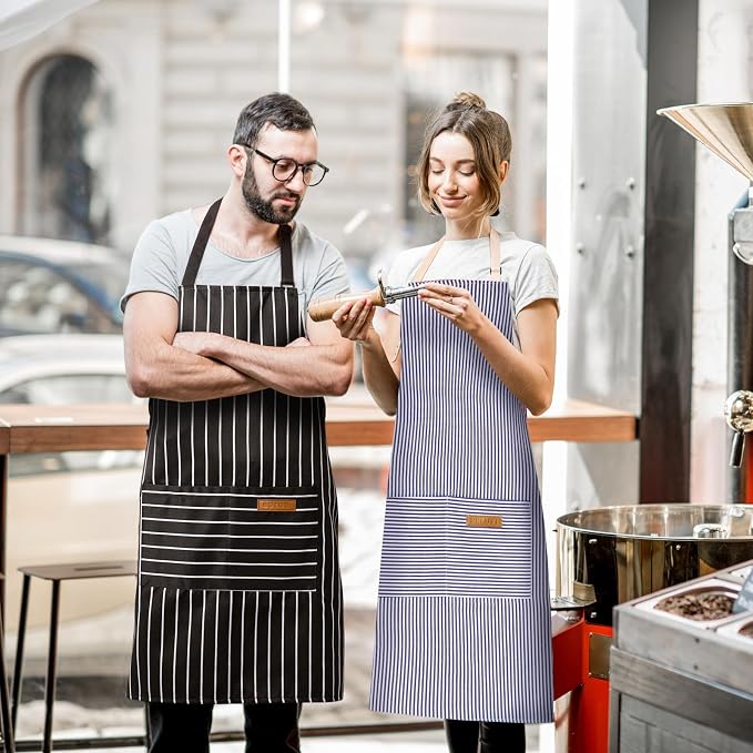 BeLuyi 2 Pack Adjustable Bib Apron - Image 5