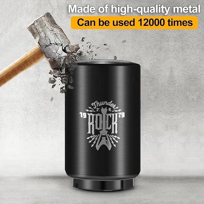 2PCS Automatic Beer Bottle Opener Drafts Top Beer Can Opener, Stainless Steel - Image 2