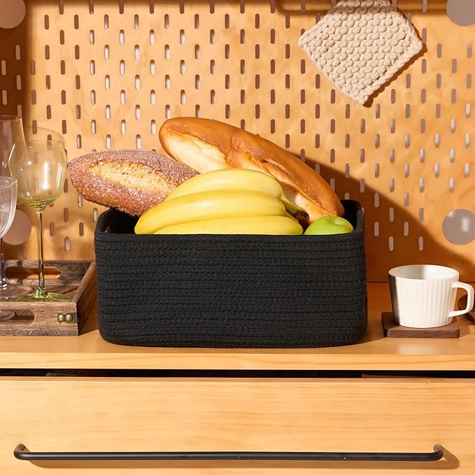 MiniArk Small Storage Baskets for Organizing | Closet Organizer Bins | Shelf - Image 5