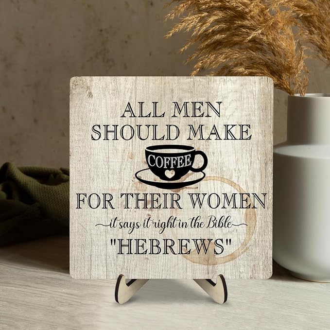 Coffee Bar Sign Plaque, Coffee Signs - Image 5