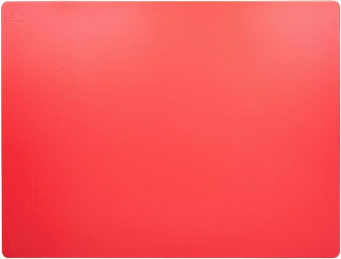 Thirteen Chefs Extra Large 24 x 18 Red Cutting Board - Image 6