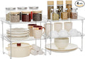 STARLATTA Acrylic Cabinet Organizer Shelf, Spice Rack, Countertop Organizers by STARLATTA
