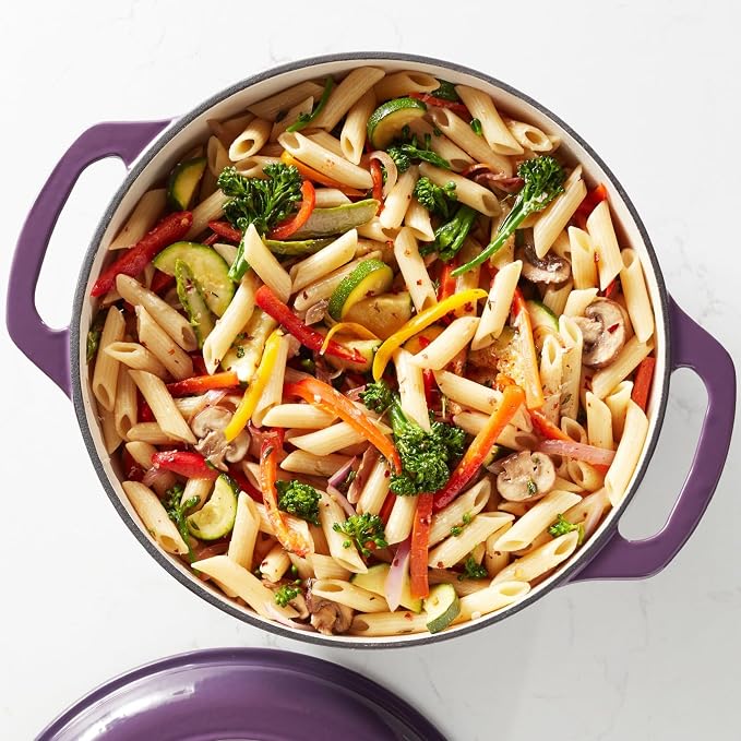 Amazon Basics Enameled Cast Iron Dutch Oven Pot - Image 6
