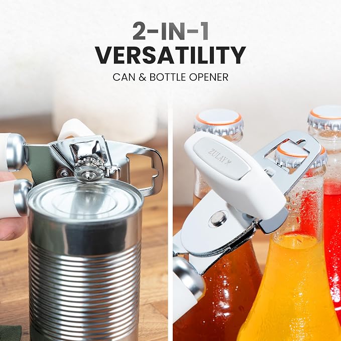 Zulay Kitchen Heavy Duty Stainless Steel Can Opener Manual - Image 7