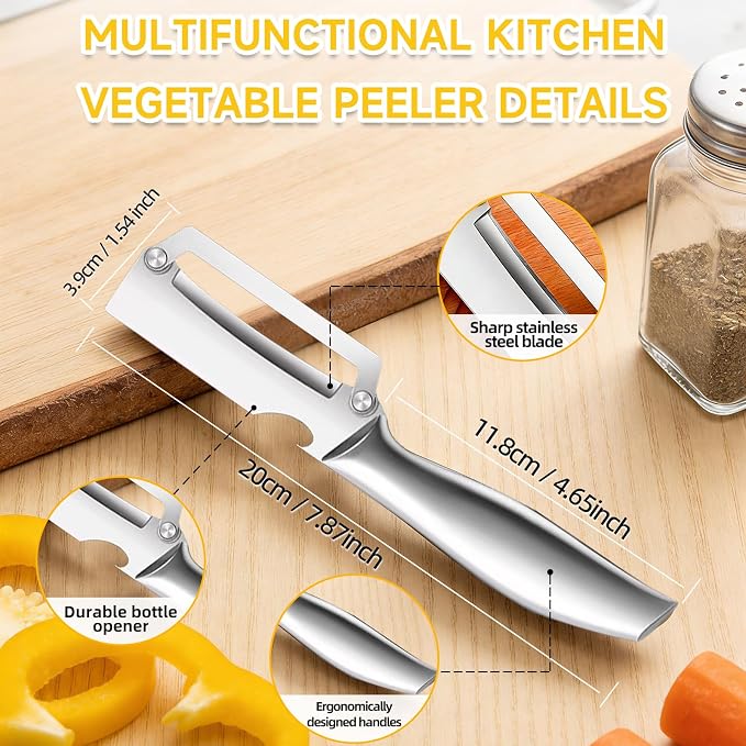 2-in-1 Multifunctional Vegetable Peeler - Image 2