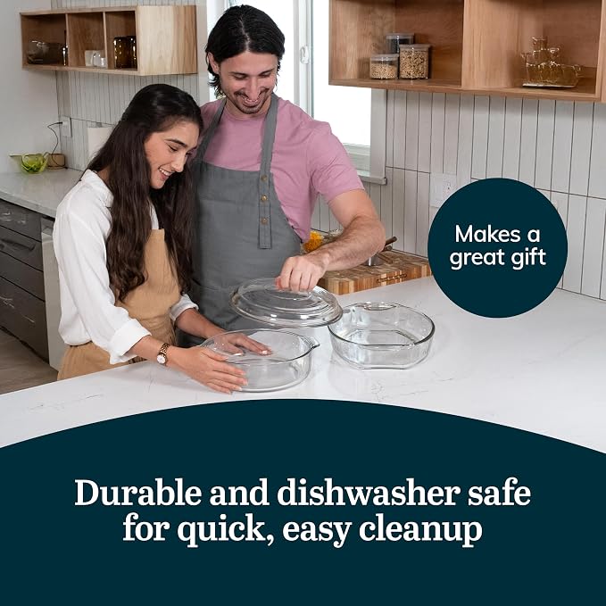 Libbey Baker's Basics 2 Piece Casserole Dish - Image 5