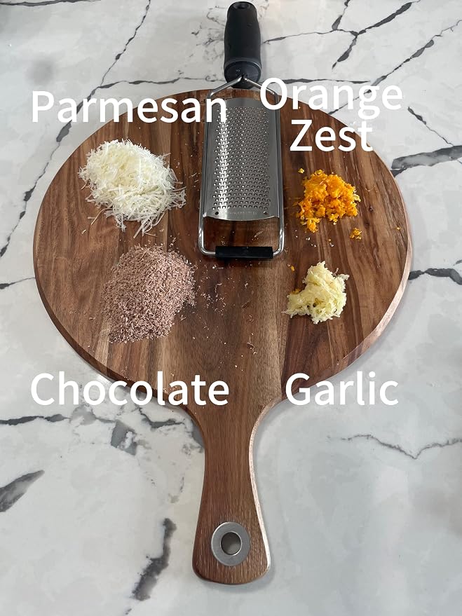 Stainless Steel Ultra Fine Cheese Grater Great - Image 2