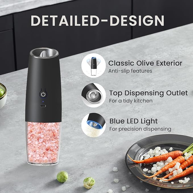 Rechargeable Salt And Pepper Grinder - Image 5