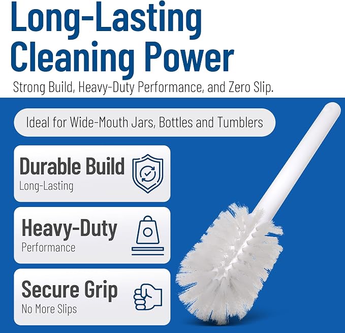 SPARTA 367600TC02 Plastic Household Dish Brush, Dish Brush, Dish Scrub Brush - Image 4