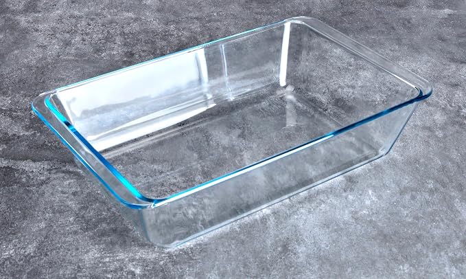 Deep Clear Glass Baking Dish, Rectangular Tempered Glass Baking Pan, The - Image 7